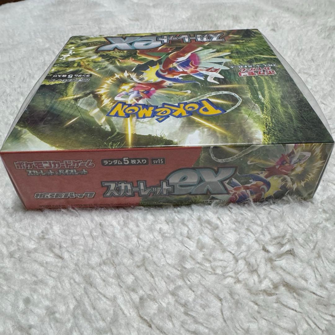 ポケモンカードスカーレットexシュリンク付き1 BOX