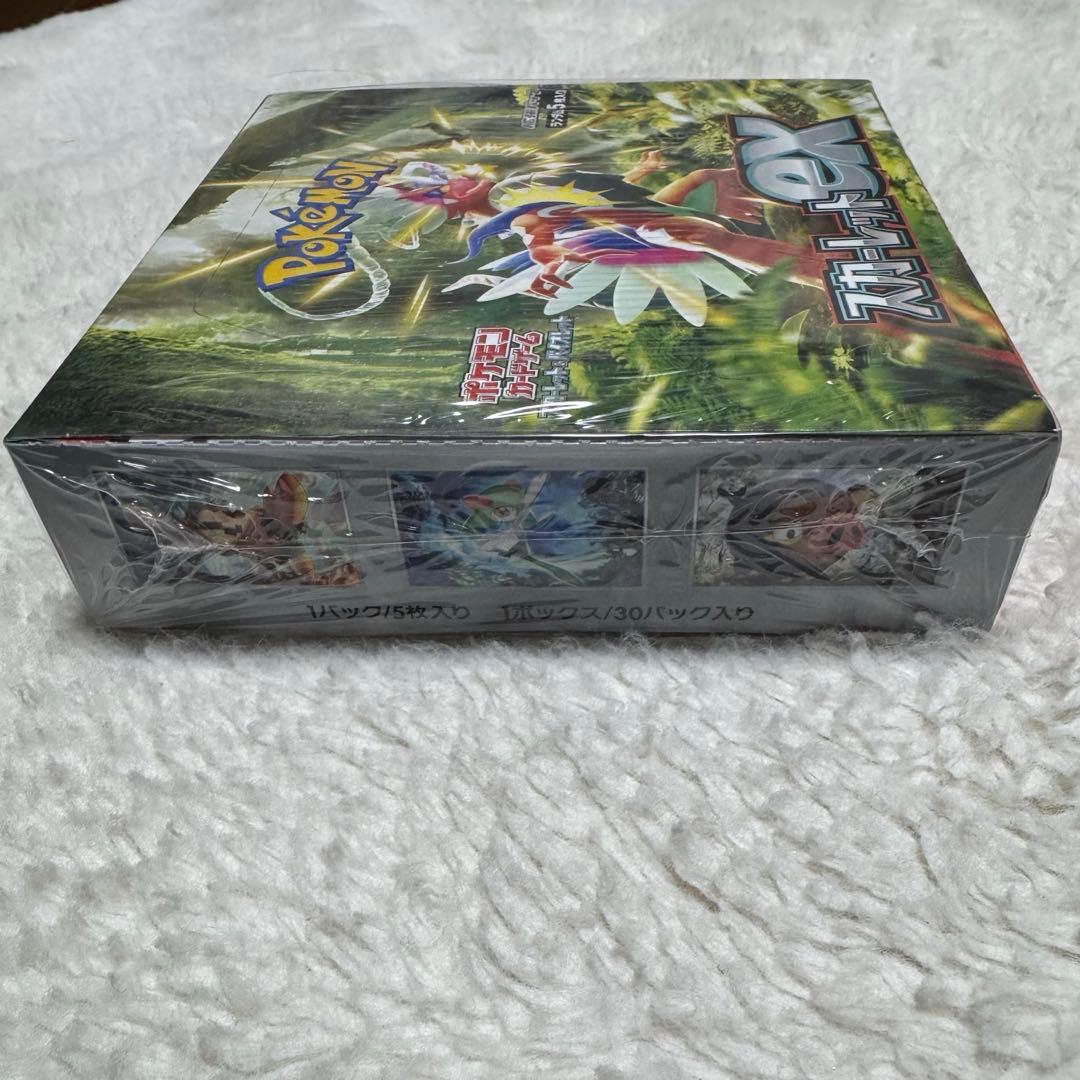 ポケモンカードスカーレットexシュリンク付き1 BOX