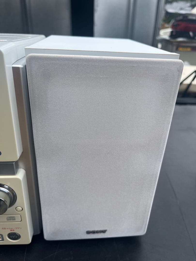 SONY CD・MD・カセットデッキ ホワイト