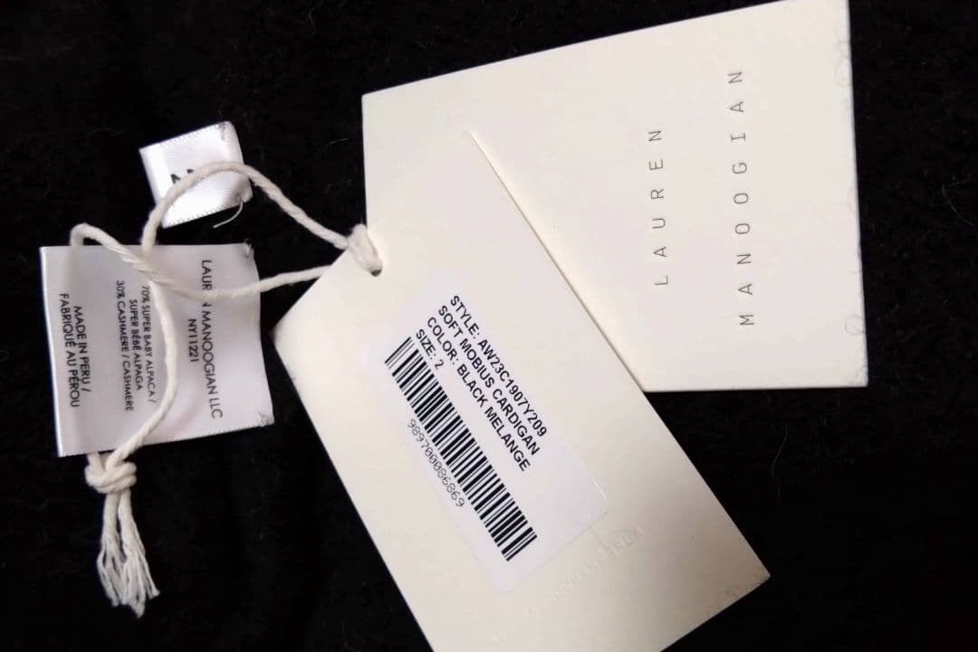 LAUREN MANOOGIAN SOFT MOBIUS 変型ニット