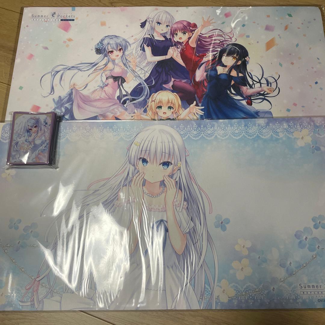 Summer Pockets ラバープレイマット トレカアイテムくじ　セット