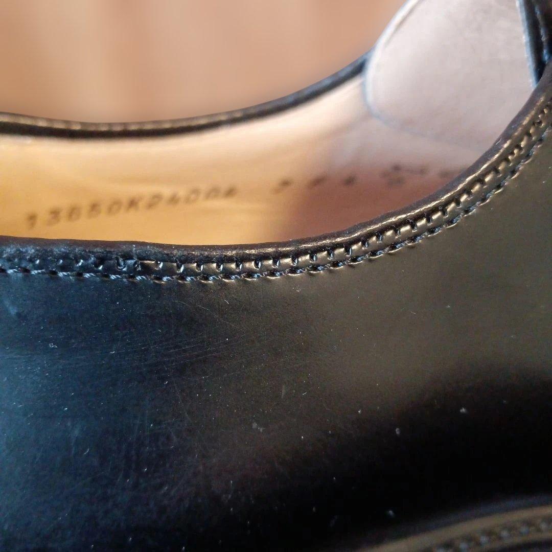 APOLLO　アポロ　プレーントゥ　黒　7　未使用級　美品　希少