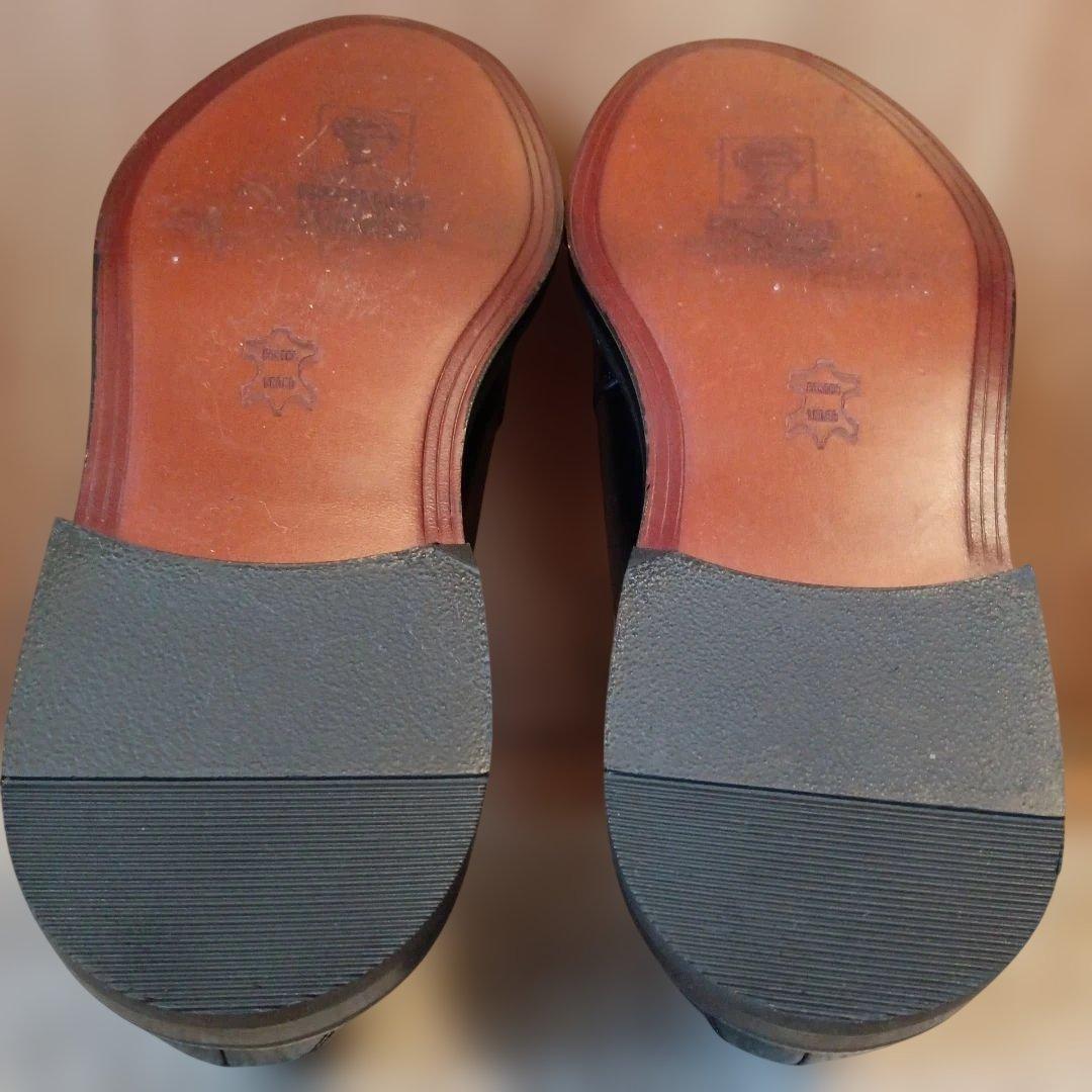 APOLLO　アポロ　プレーントゥ　黒　7　未使用級　美品　希少