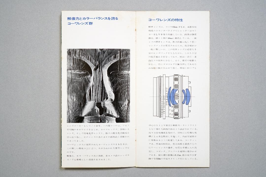 コーワシックス（Kowa/SIX）　カタログ&価格表　1968年　超貴重品　C