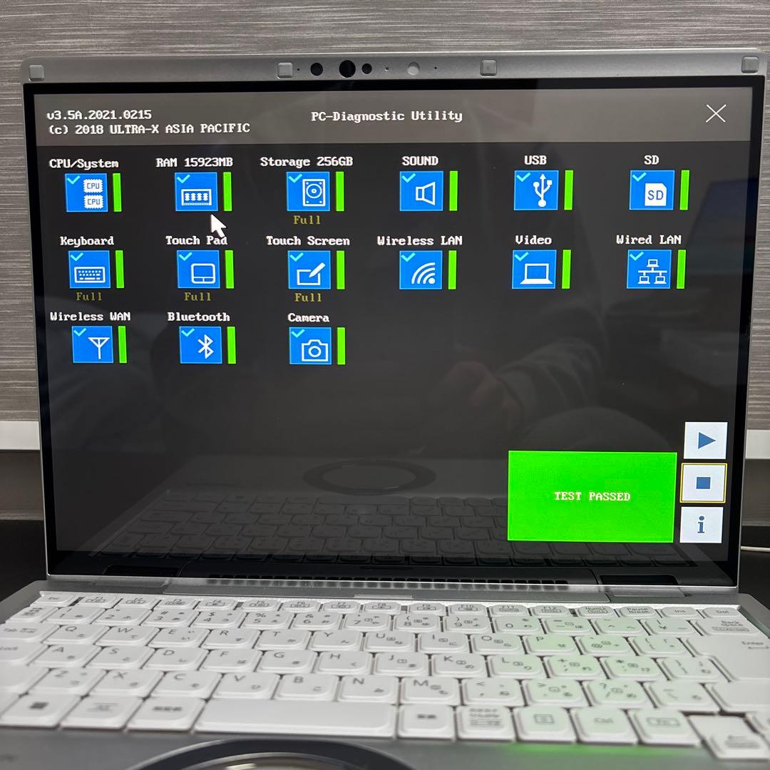 【16GB】レッツノートCF-FV1 第11世代i5/SSD256/Win11