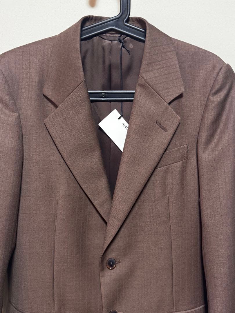 オーラリー BLUEFACED WOOL JACKET 2025年 新作 新品