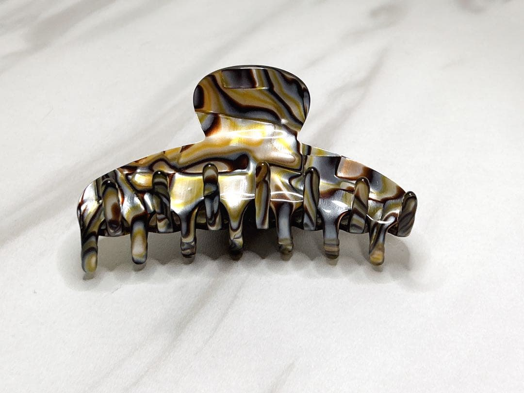 【ALEXANDRE DE PARIS】ヘアクリップ オパール