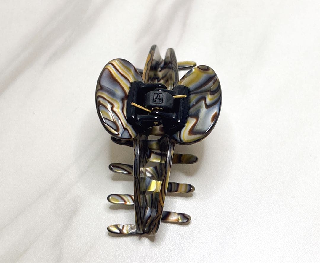 【ALEXANDRE DE PARIS】ヘアクリップ オパール