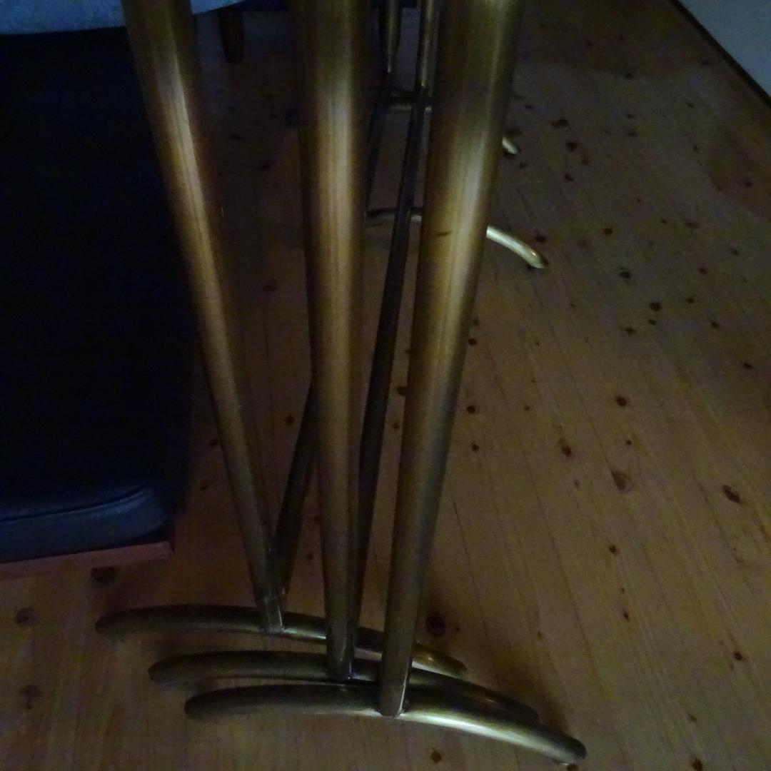 3点セット真鍮系×アイアン ハンガーラックハンガーラックスタンド アンティーク調