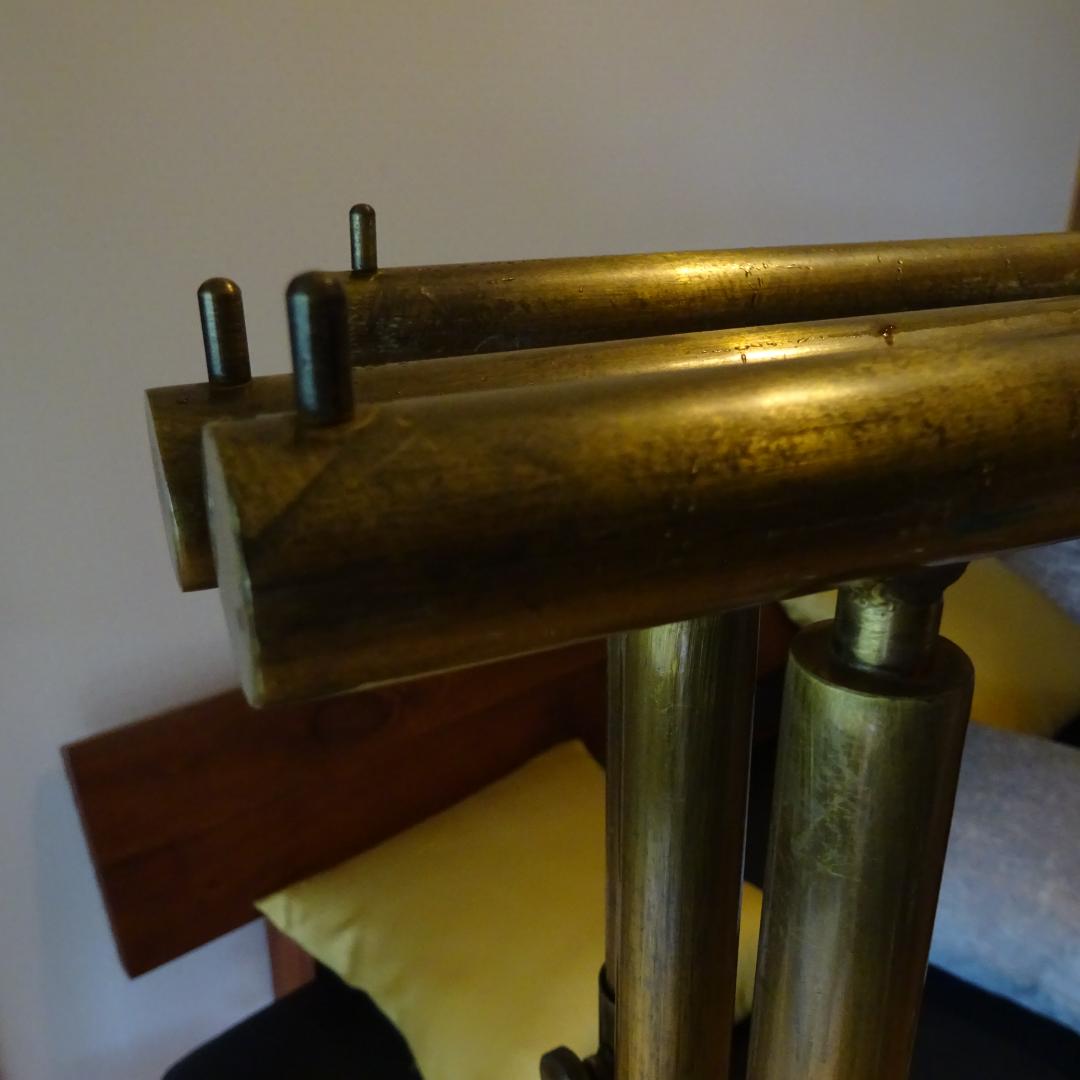 3点セット真鍮系×アイアン ハンガーラックハンガーラックスタンド アンティーク調