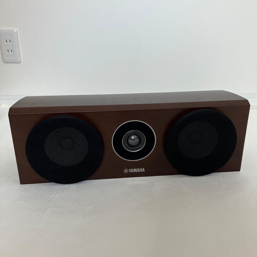 YAMAHA センタースピーカー NS-C700 ブラウン　スピーカー