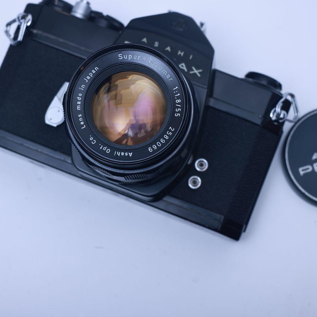 フィルムカメラ PENTAX SL 黒 レンズ付き