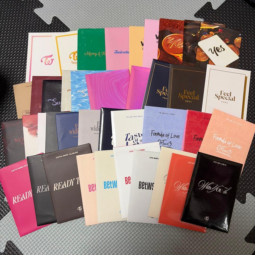 twice初回特典トレカセット472枚