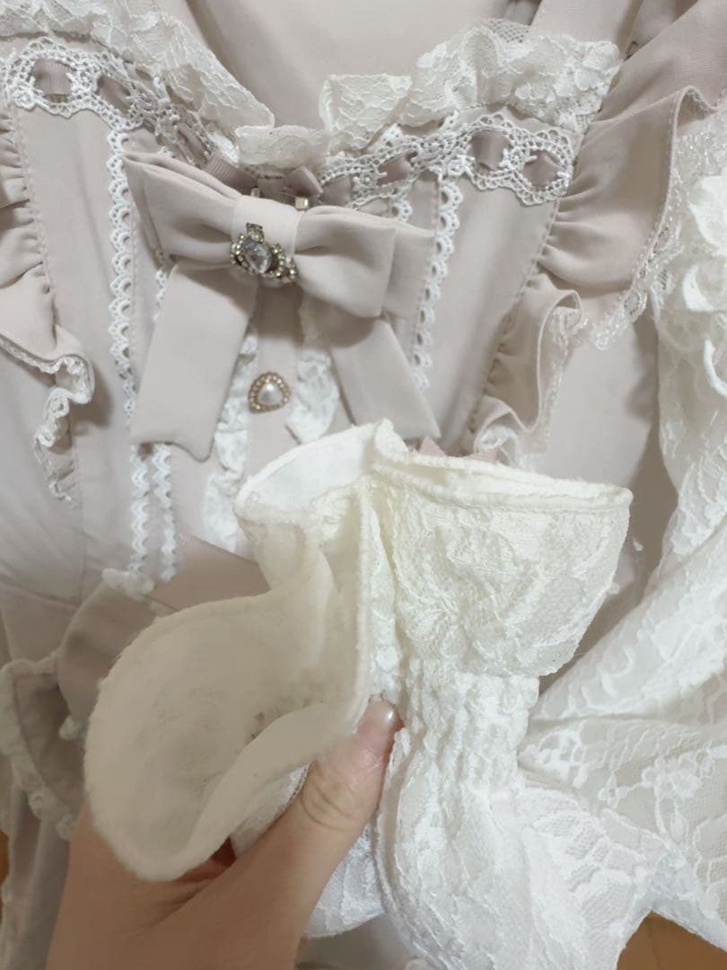 LIZLISA ティアラリボンティアードワンピース