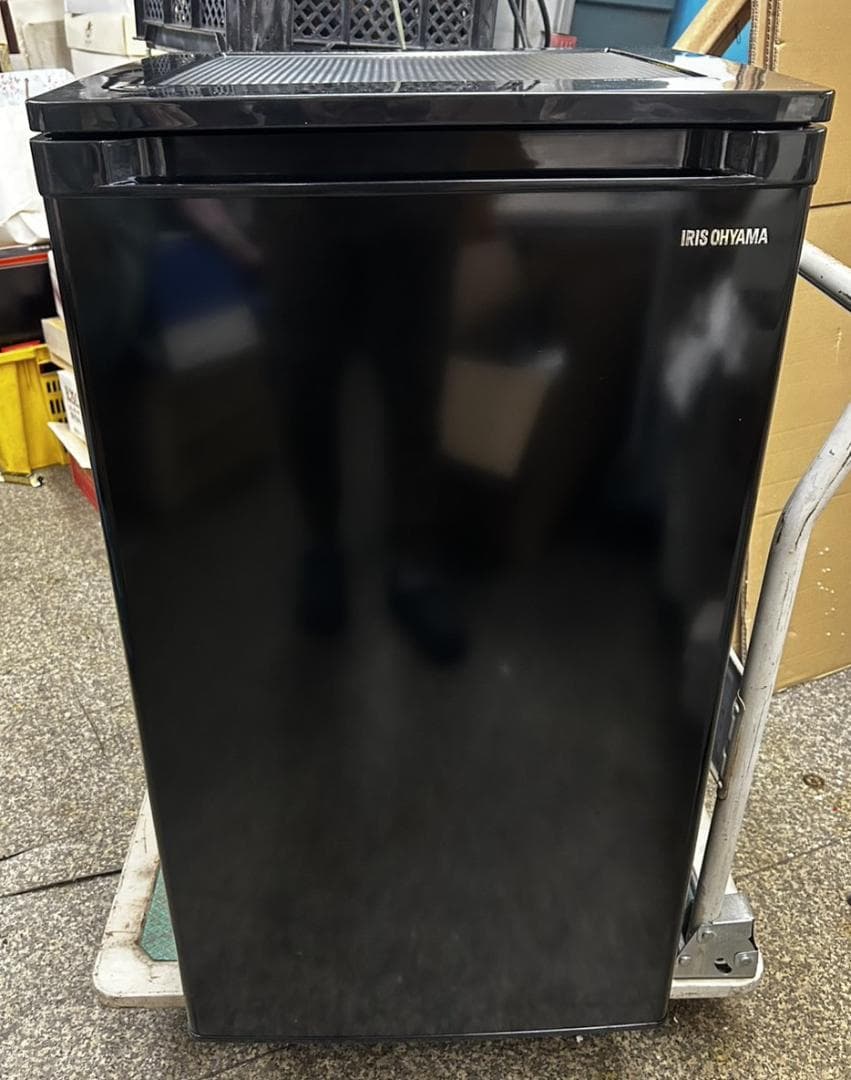 IRIS OHYAMA ブラック 冷凍庫　IUSD-6A-B