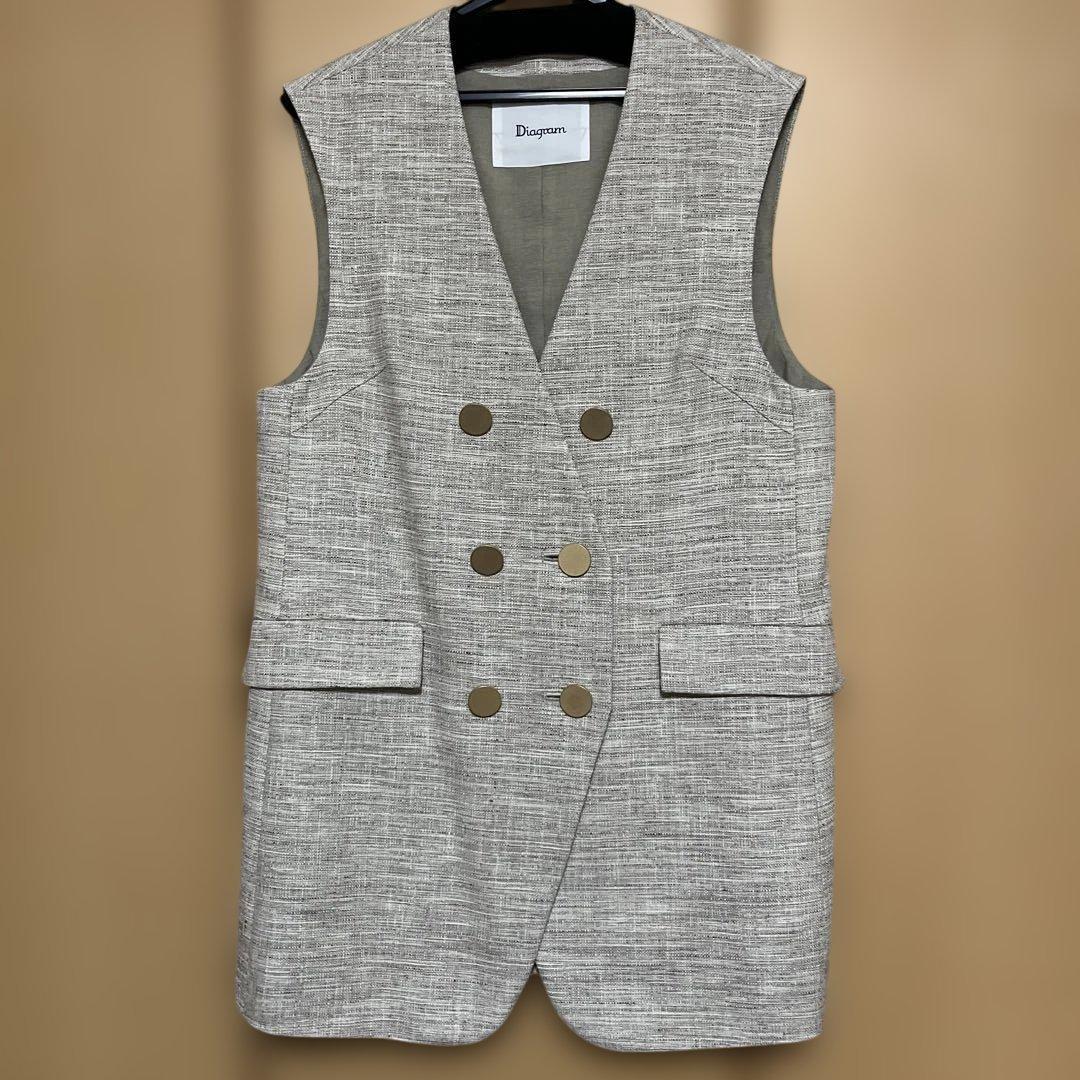 ★sakuღ8専用★ グレースコンチネンタルdiagram ジレ