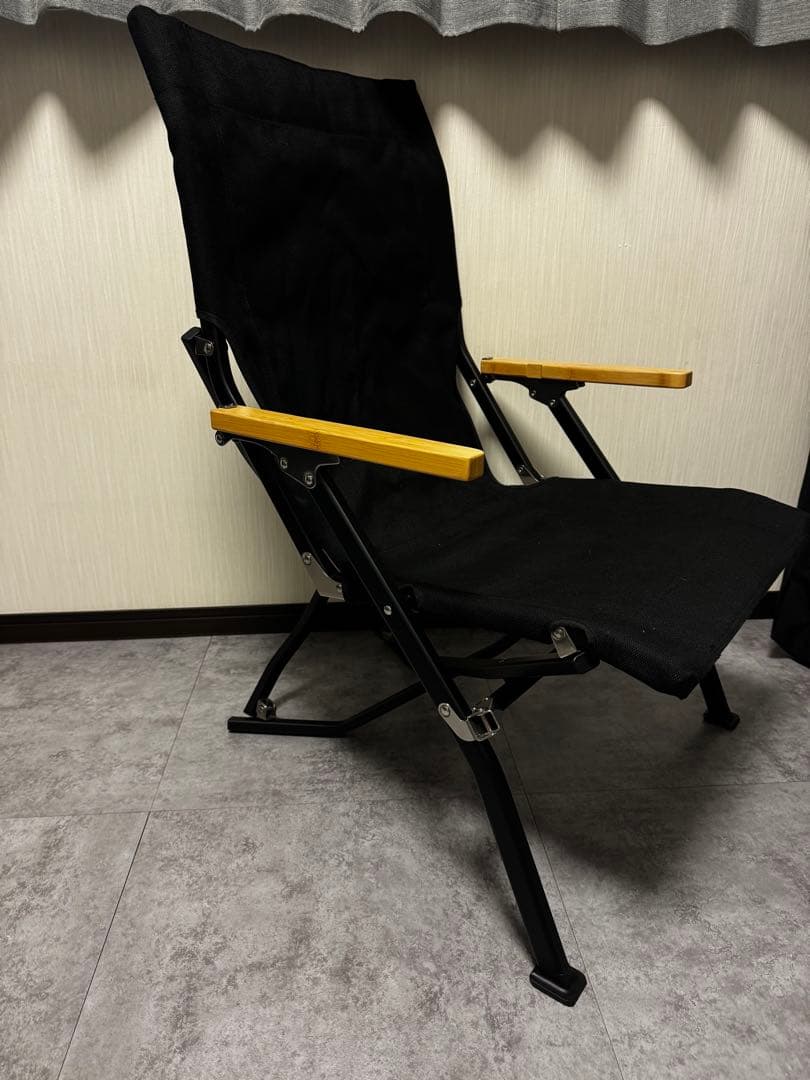 スノーピーク　ローチェア30 ブラック