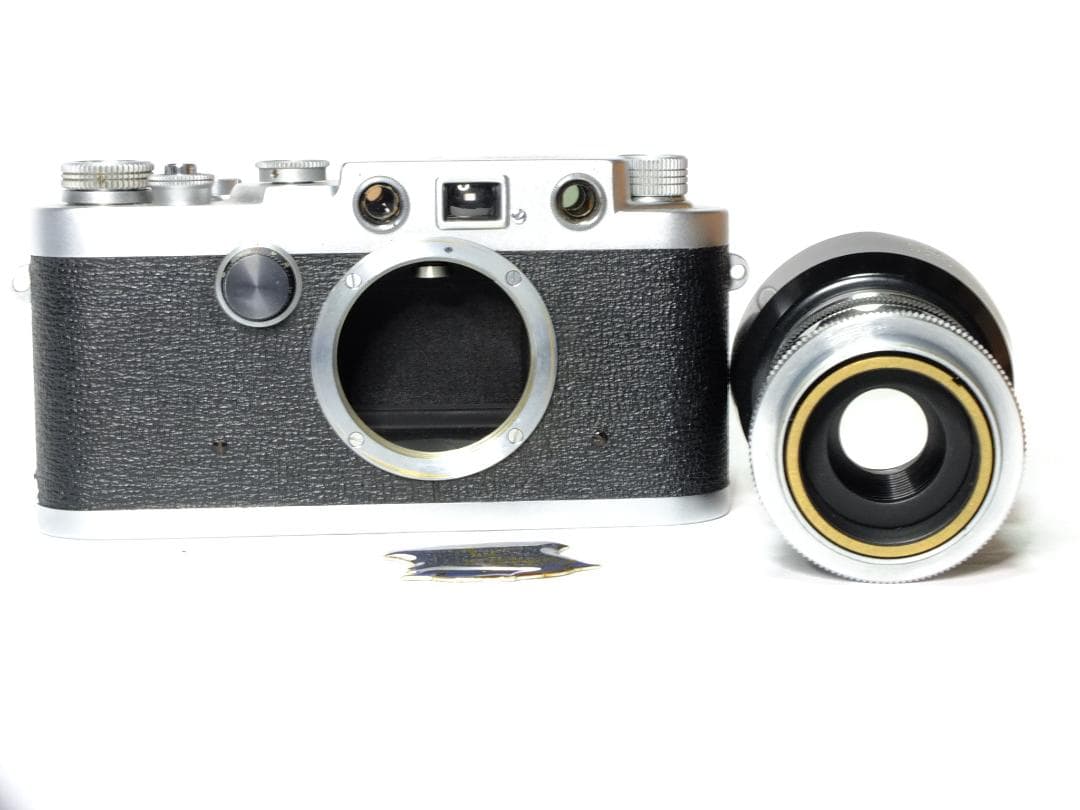 【実写確認整備品】ニッカType33／Nicca50mmf2.8フード付