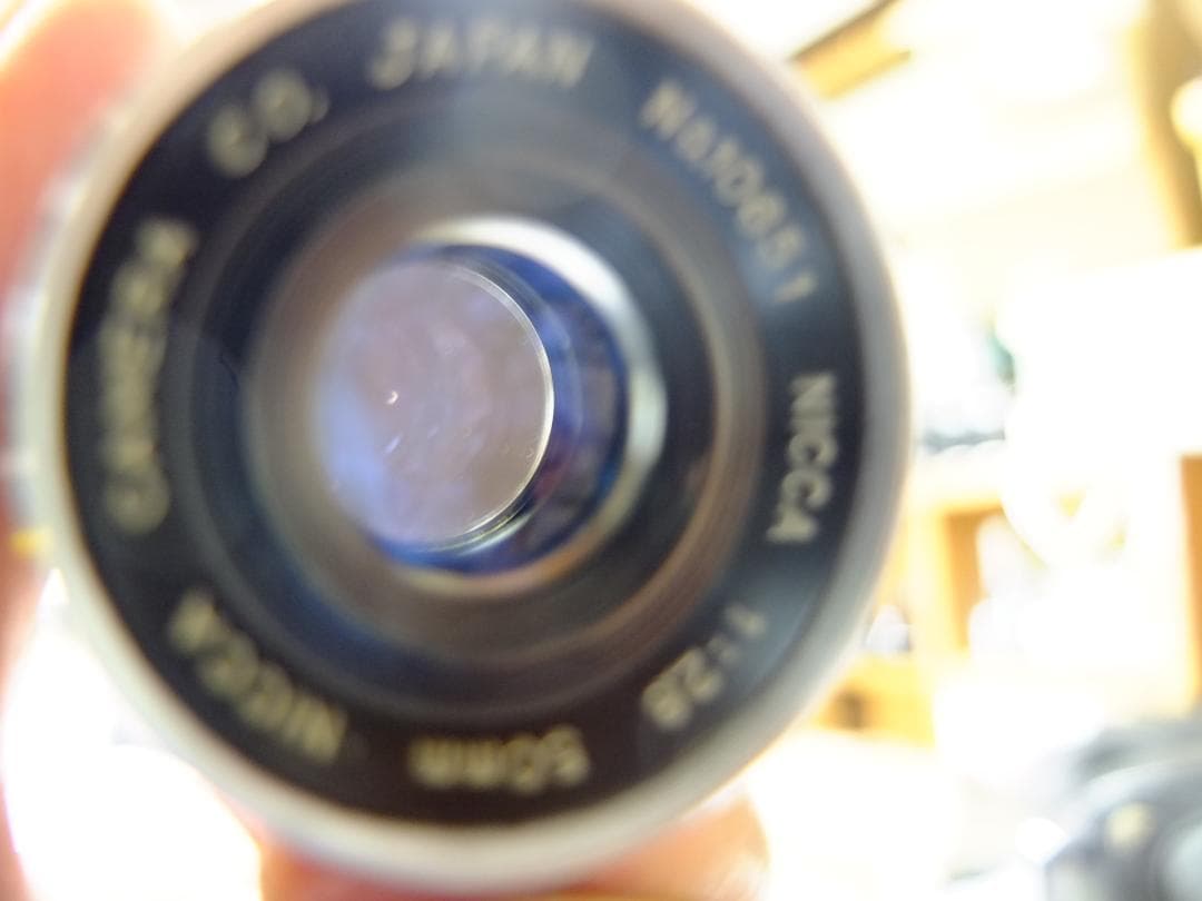 【実写確認整備品】ニッカType33／Nicca50mmf2.8フード付