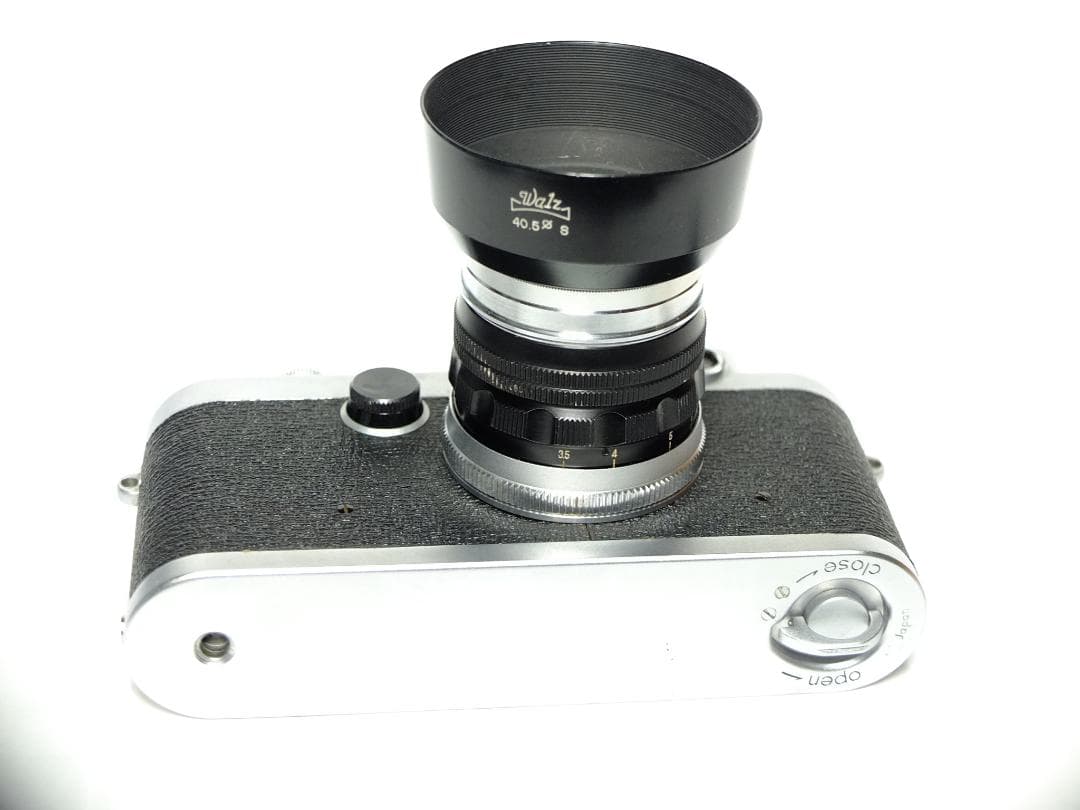 【実写確認整備品】ニッカType33／Nicca50mmf2.8フード付