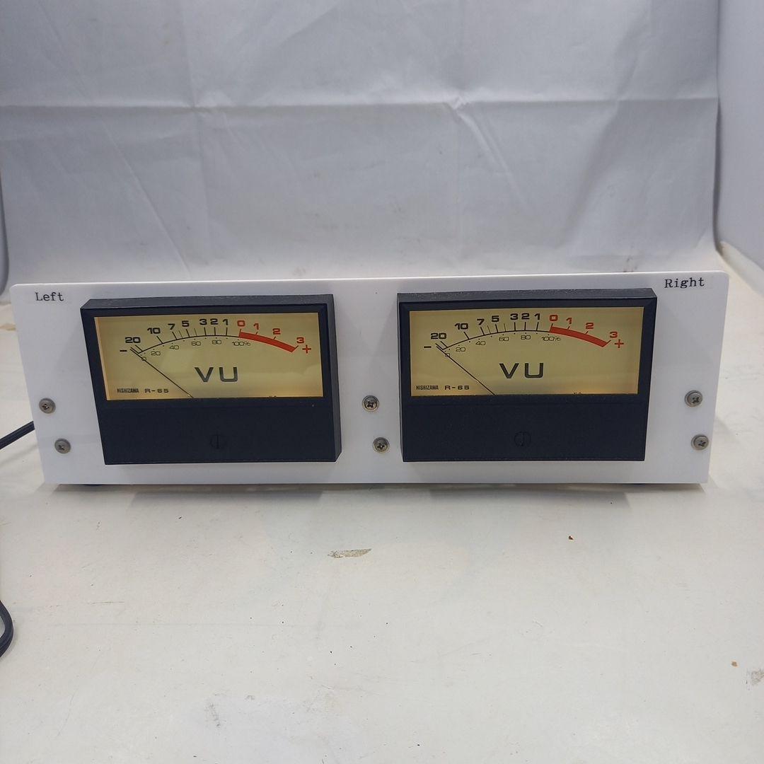 自作ステレオVUメーター