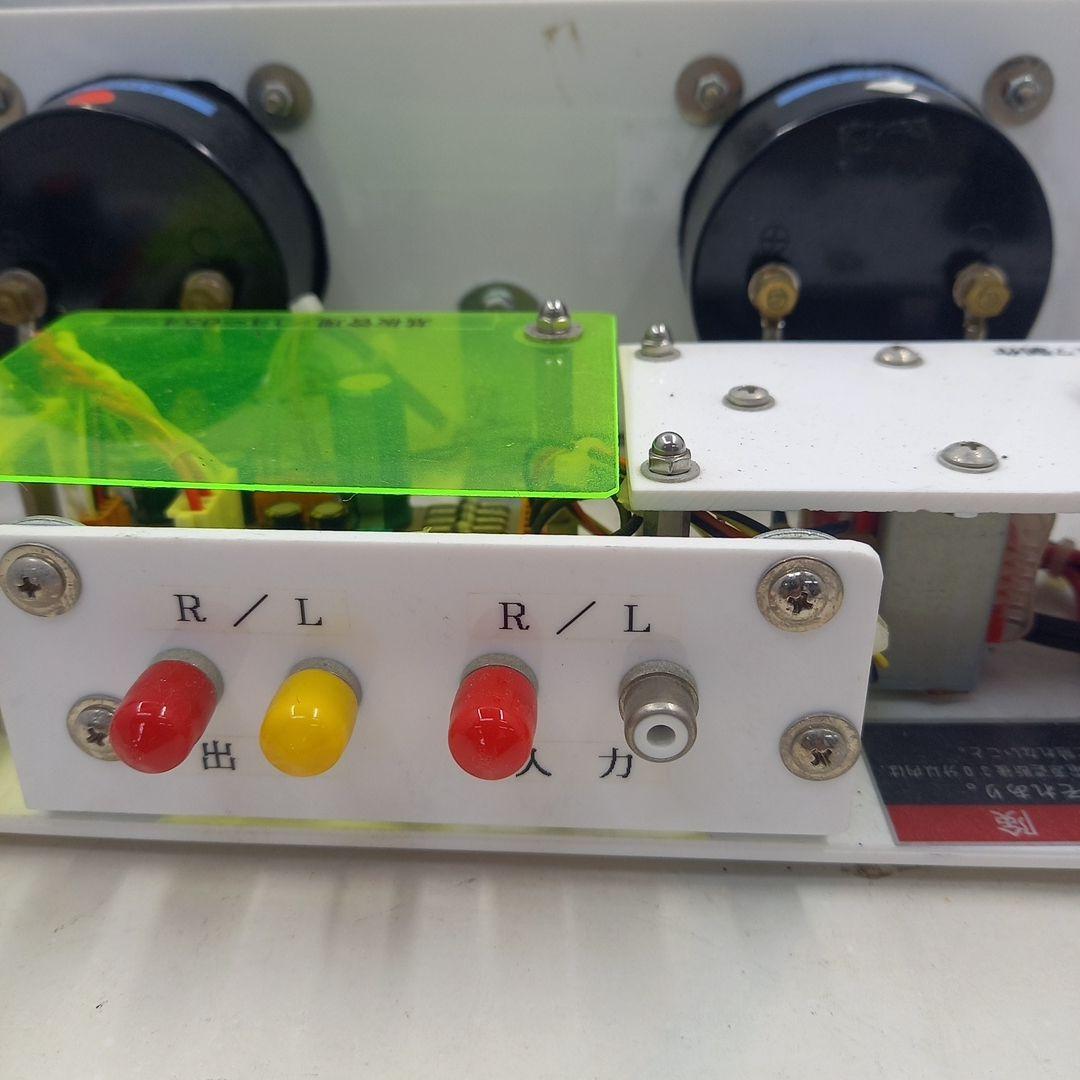 自作ステレオVUメーター