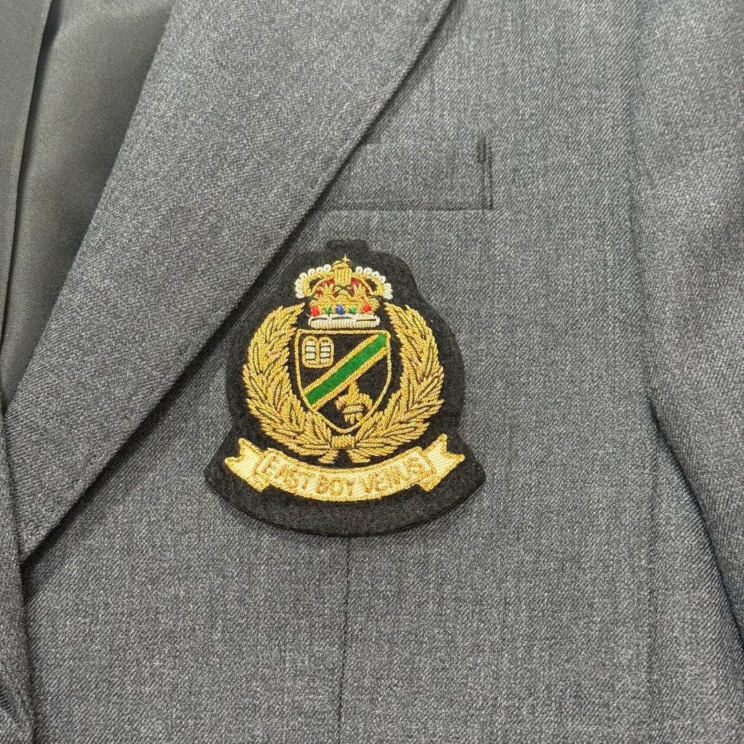 美品　EASTBOY VENUS グレー 金ボタン エンブレム付 ジャケット7