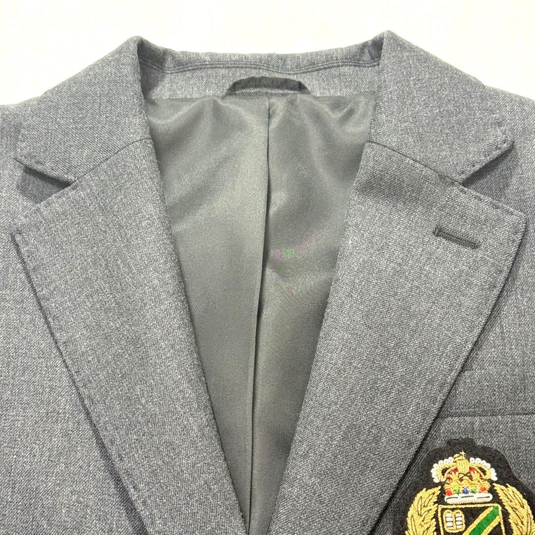 美品　EASTBOY VENUS グレー 金ボタン エンブレム付 ジャケット7