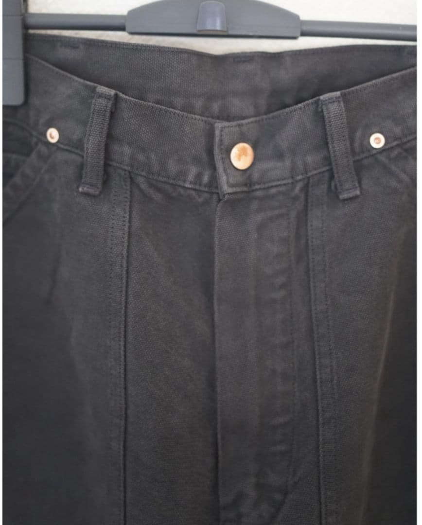 comoli 24ss コットンダックペインターパンツ サイズ2