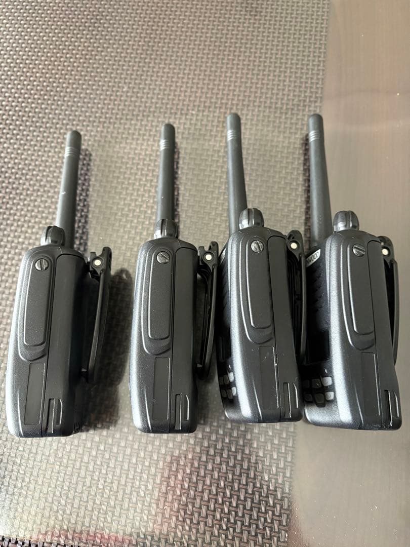 KENWOOD TPZ-D503 トランシーバー 4台充電器3台付き