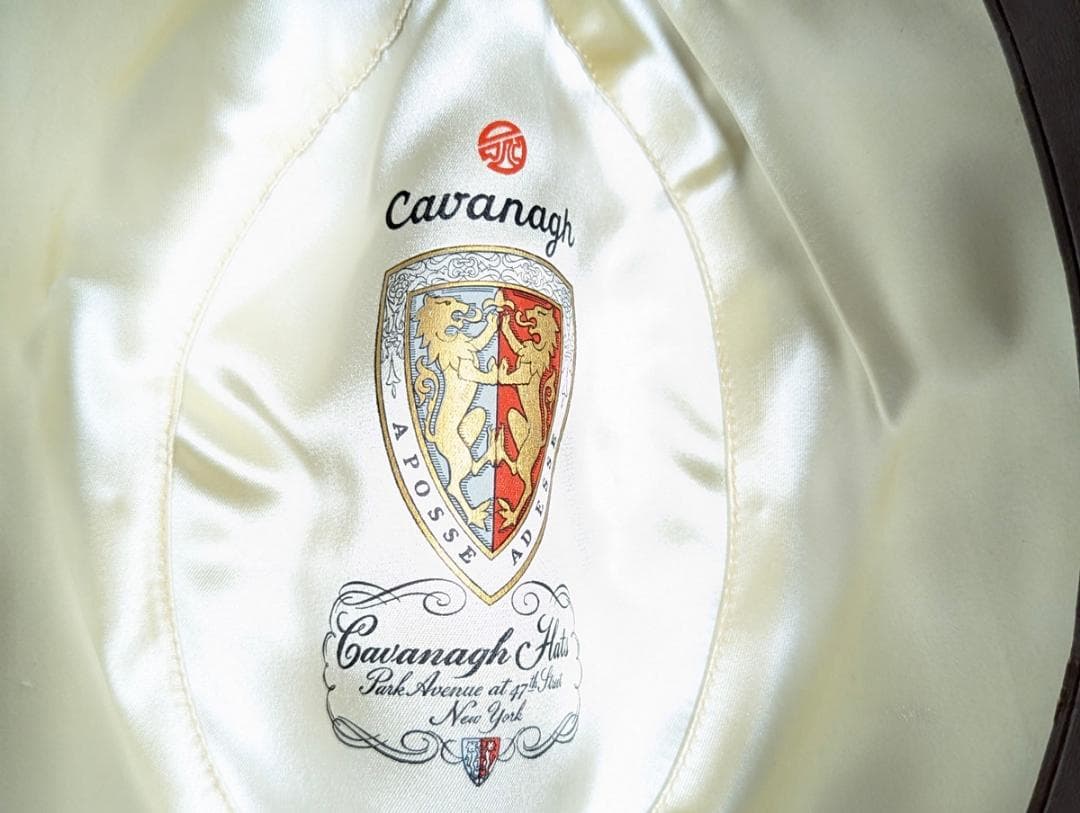 Cavanagh USAヴィンテージ ホンブルグハット グレー Mサイズ