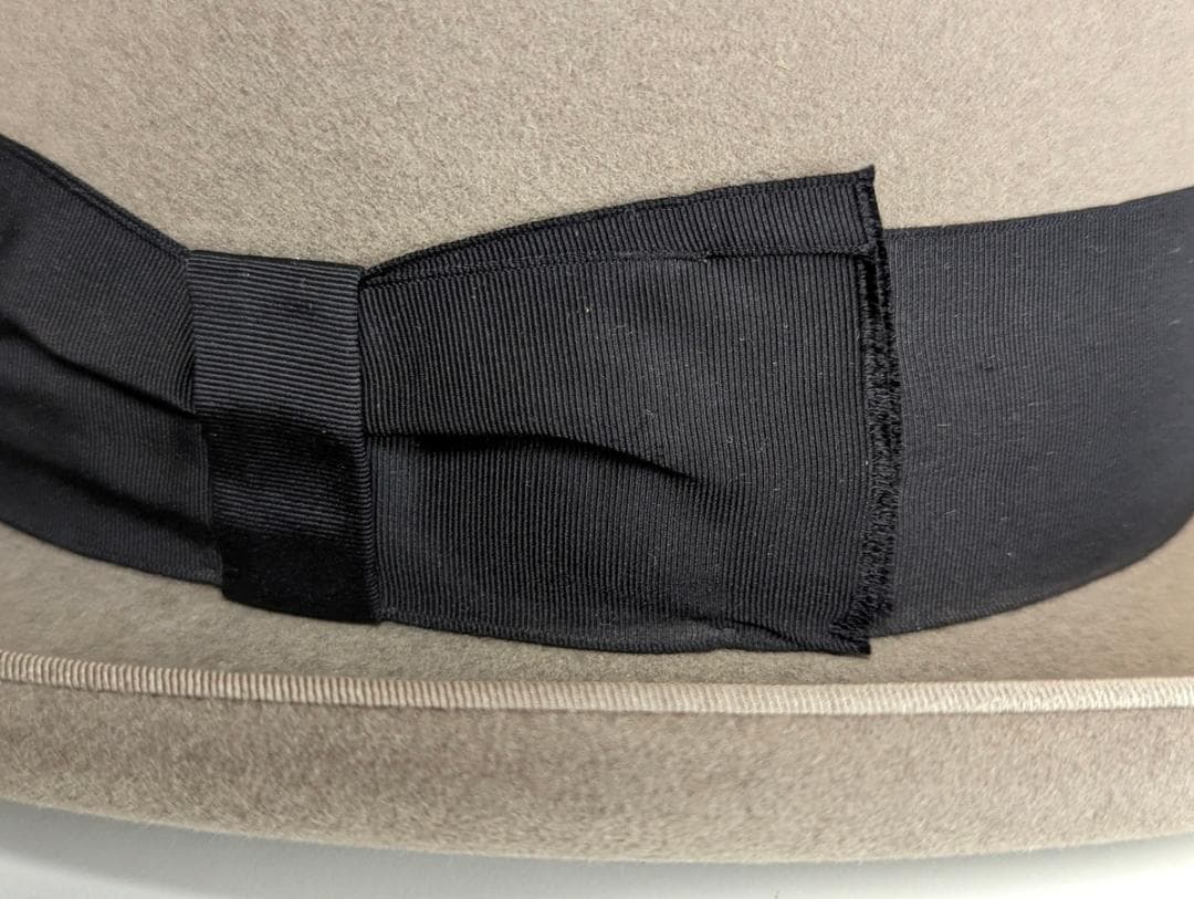 Cavanagh USAヴィンテージ ホンブルグハット グレー Mサイズ