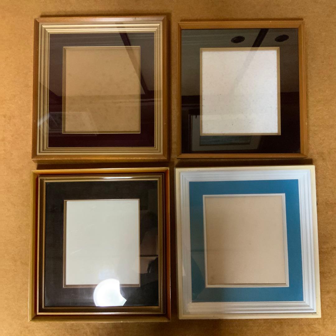 //ぐっぴー//　高級色紙額縁4枚　厚みのある色紙額4枚