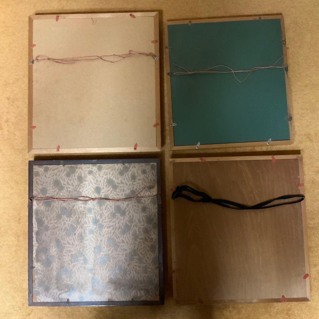 //ぐっぴー//　高級色紙額縁4枚　厚みのある色紙額4枚