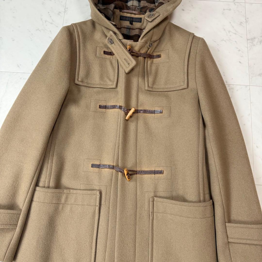 ヴェロニクブランキーノ ダブルフェイス ダッフルコート ベージュ サイズ48