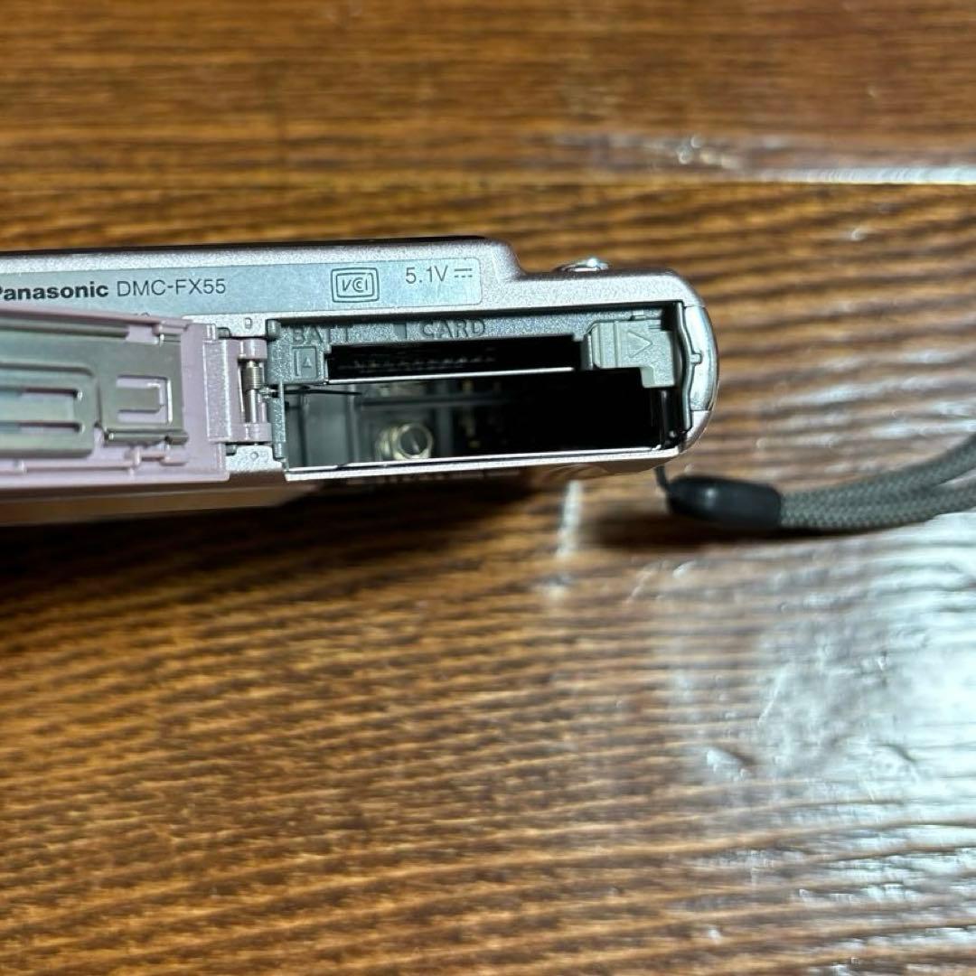 パナソニック ルミックス DMC-FX55 ピンク 取扱説明書あり