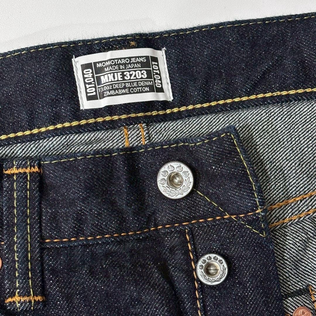 【新品未使用】 桃太郎ジーンズ MXJE3203 出陣スリムストレート 33