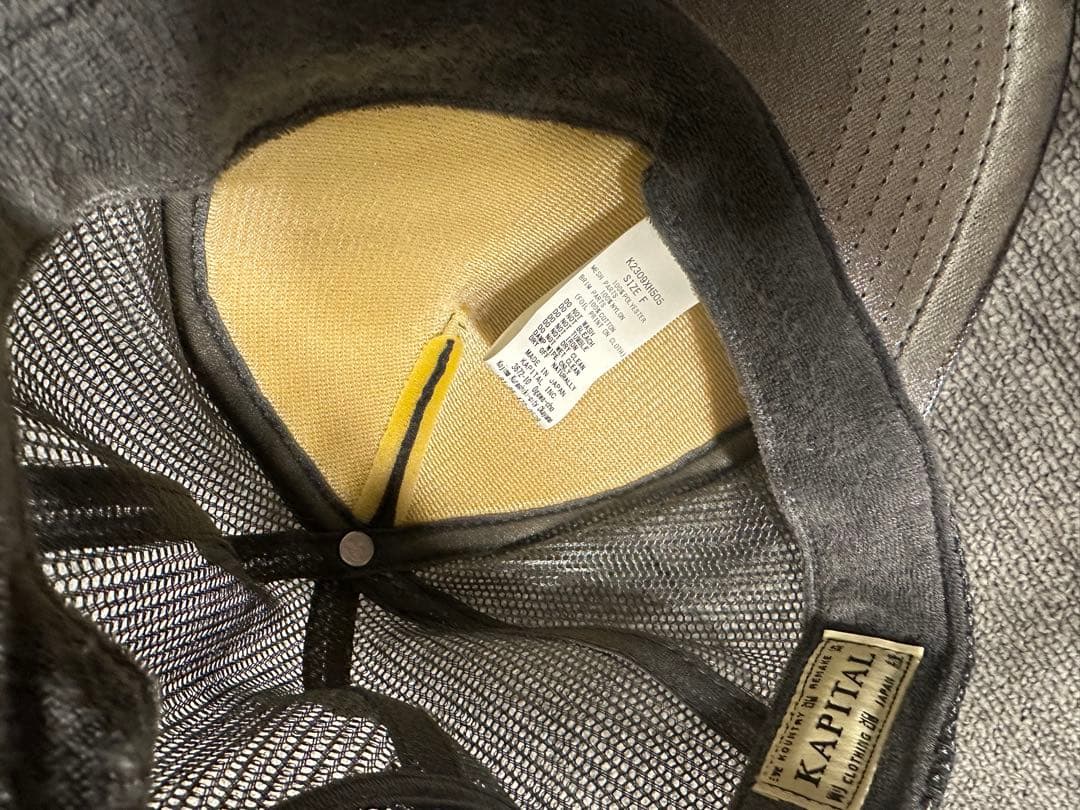 KAPITAL トラックキャップ(¥12000→¥11000)