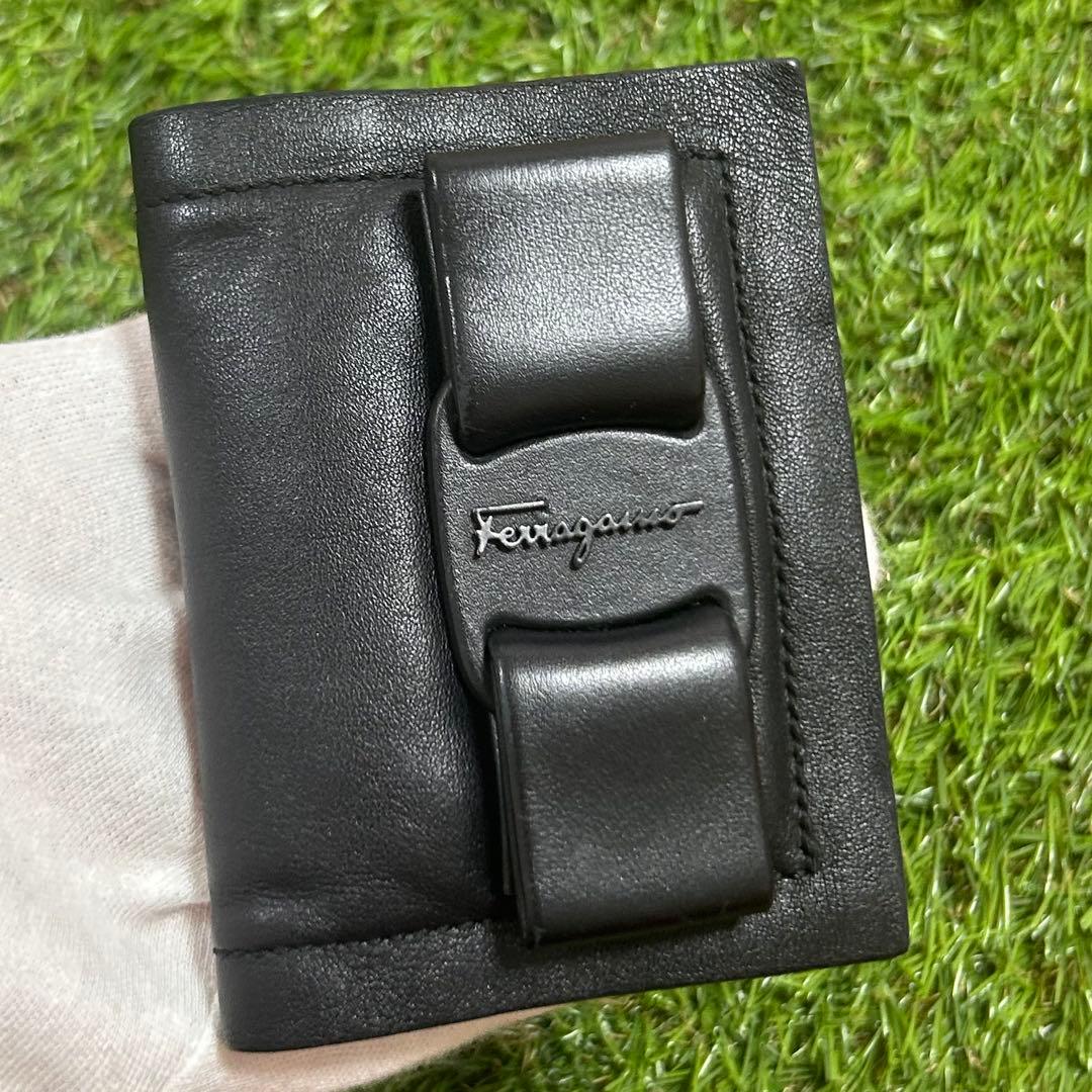 Ferragamo フェラガモ 名刺入れ カードケース 極美品