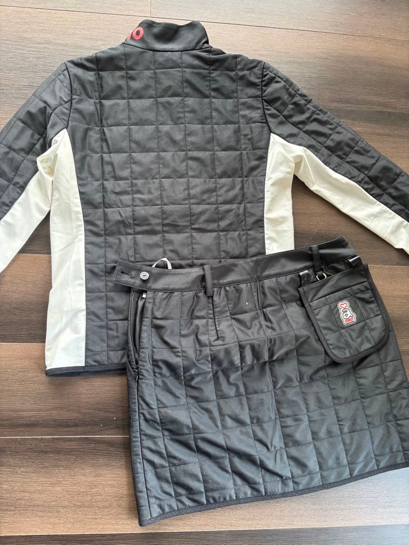 archivio キルティングトップスとスカートセット 38