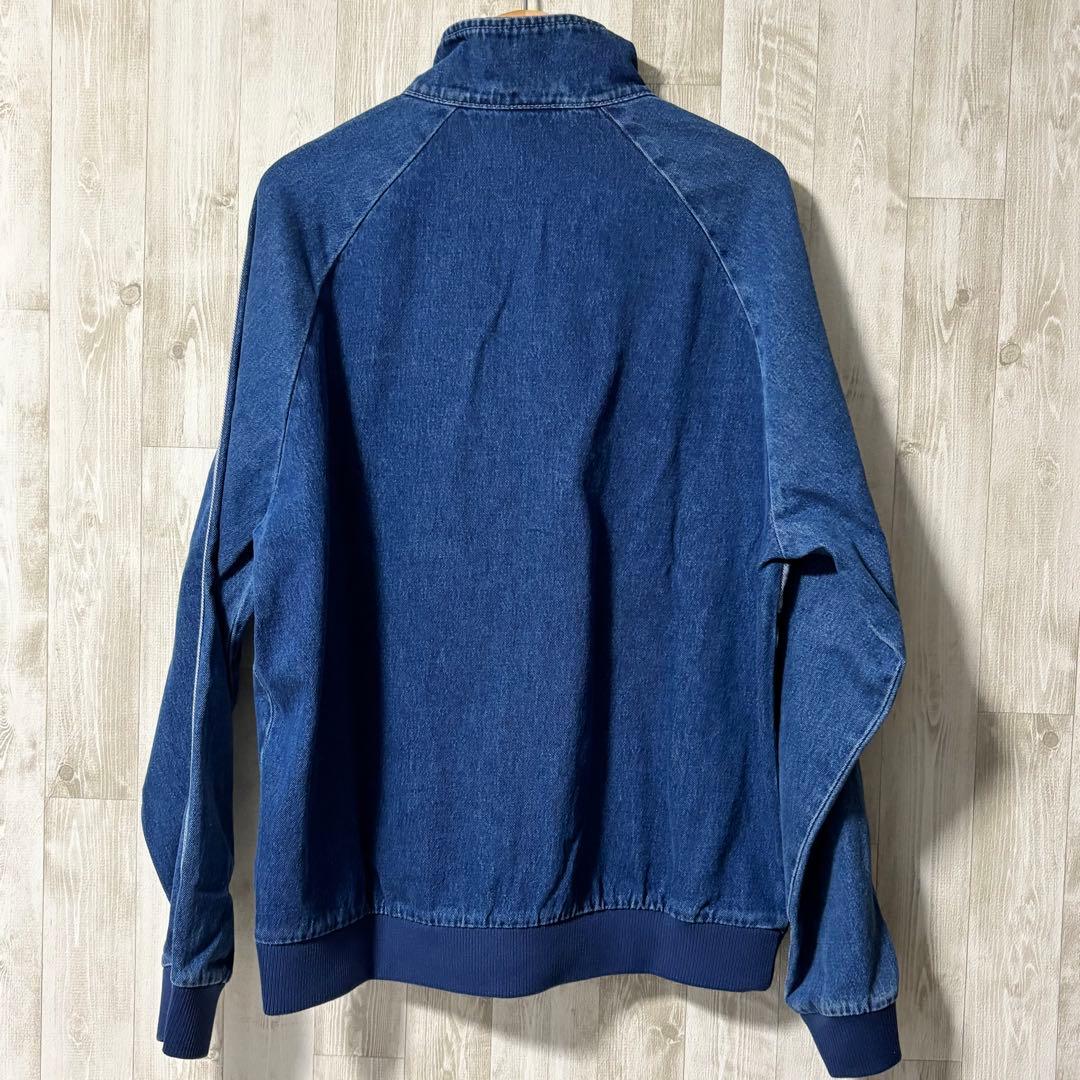 ⭐️未使用⭐️adidas ダークブルー デニムジャケット 2XLサイズ