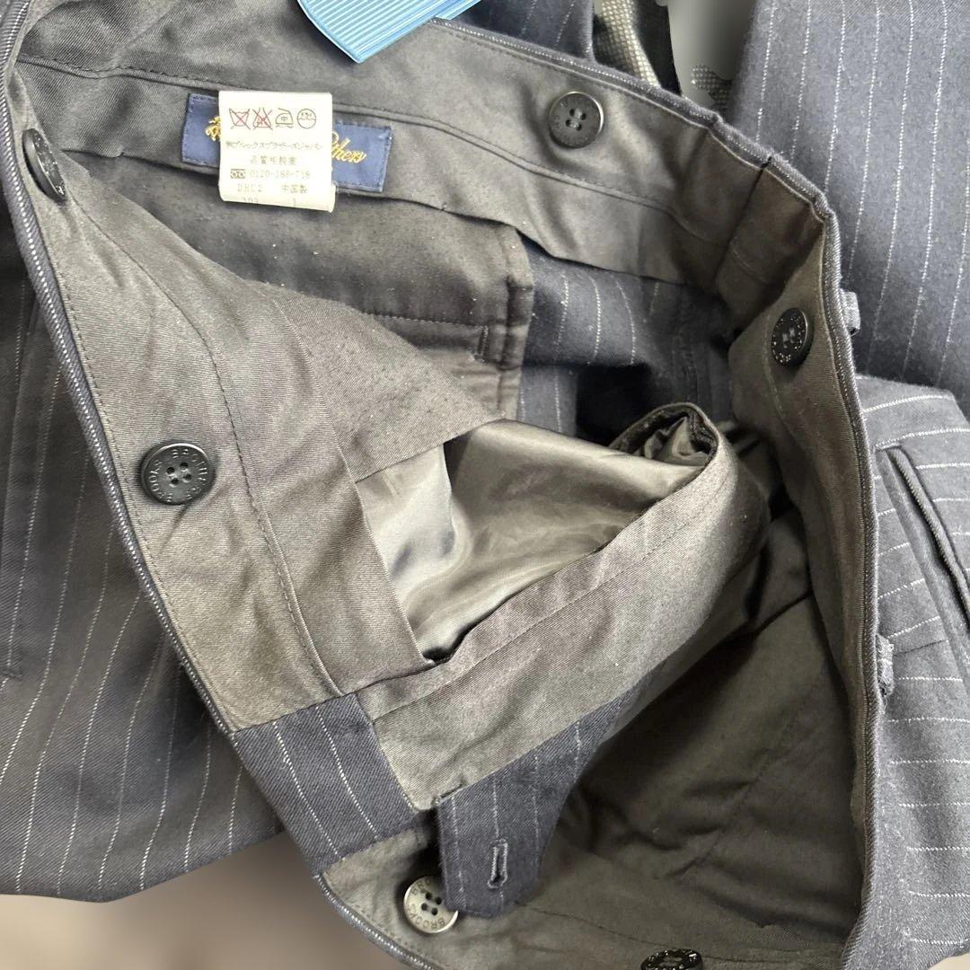 【未使用に近い★40REG34Wネイビー】ブルックスブラザーズセットアップスーツ