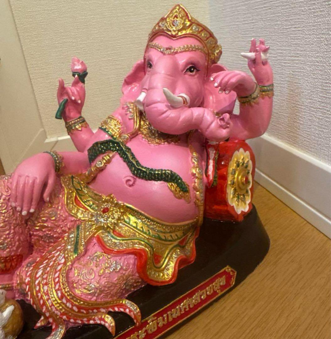 3倍速で願いが叶うと言われている☀︎ピンクのガネーシャワット・サマーンラタナラーム