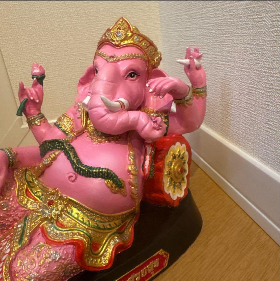 3倍速で願いが叶うと言われている☀︎ピンクのガネーシャワット・サマーンラタナラーム