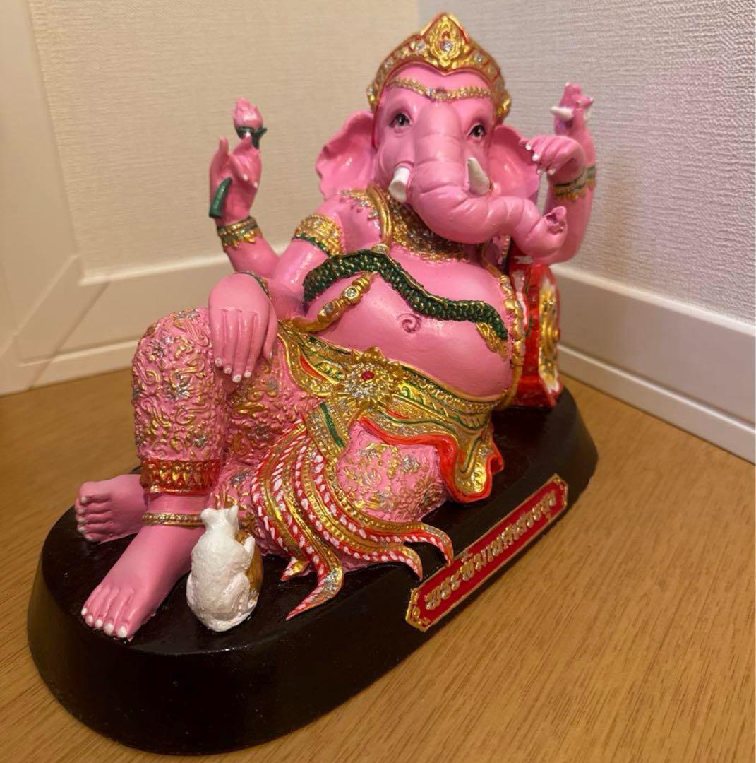 3倍速で願いが叶うと言われている☀︎ピンクのガネーシャワット・サマーンラタナラーム