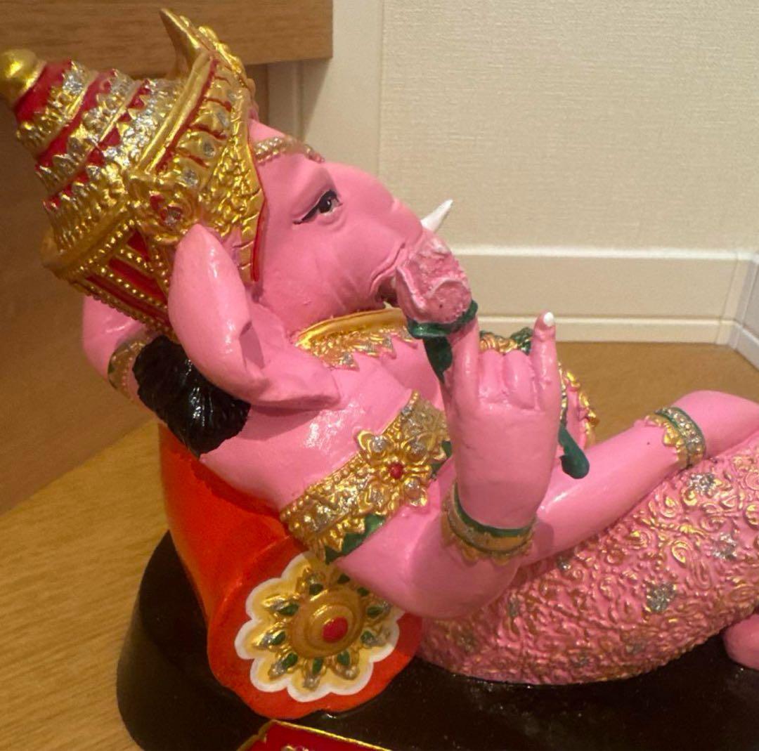 3倍速で願いが叶うと言われている☀︎ピンクのガネーシャワット・サマーンラタナラーム