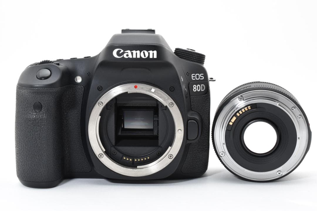■美品■ キヤノン　CanonEOS 80D+EF 50mm F1.8 STM