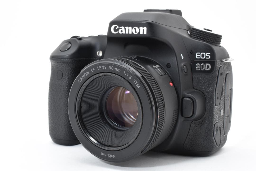 ■美品■ キヤノン　CanonEOS 80D+EF 50mm F1.8 STM