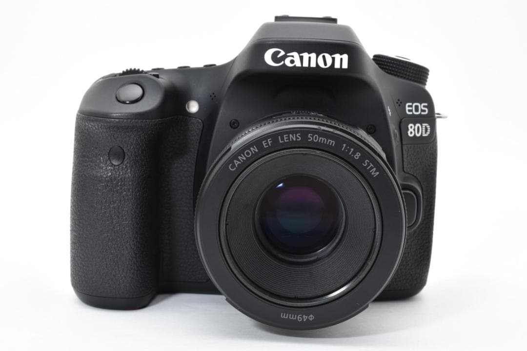 ■美品■ キヤノン　CanonEOS 80D+EF 50mm F1.8 STM