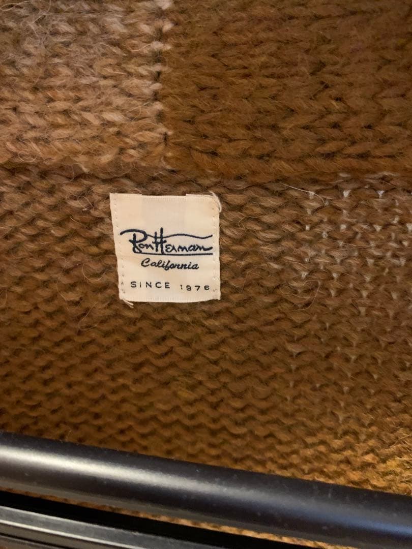 Ponte Herman ブラウン・ホワイトカーディガン